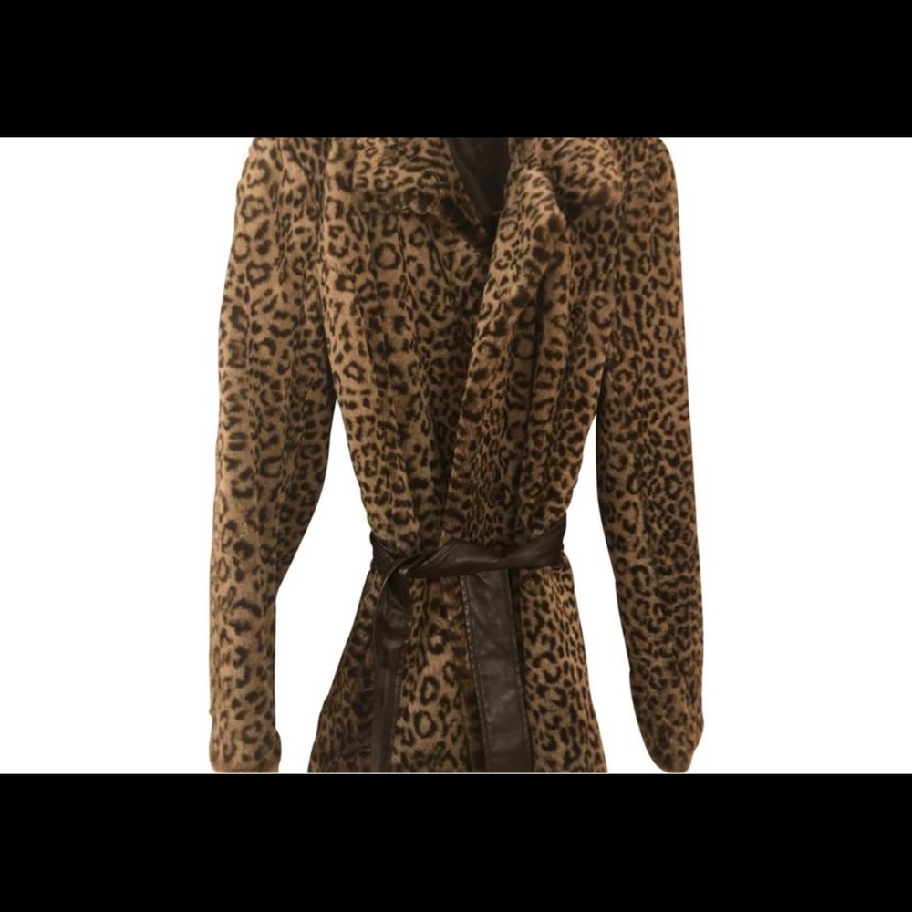 Calvin Klein faux fur Jacket